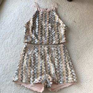 Sequin Two Piece Set